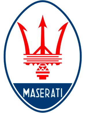 Maserati Logo 1951 to 1954
