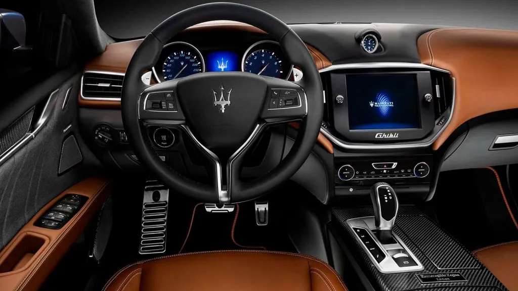 2016 Maserati Ghibli Ermenegildo Zegna Interior