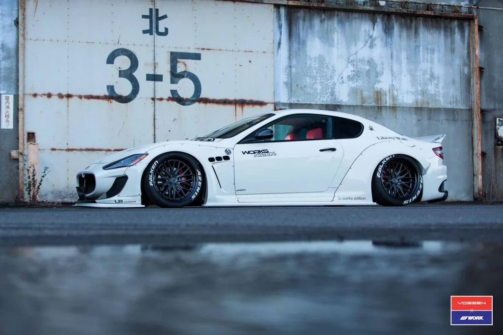 maserati granturismo widebody kit