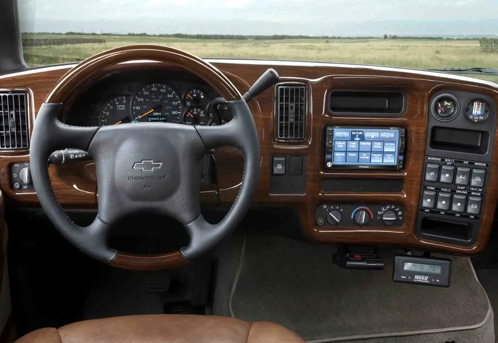 gmc topkick interior