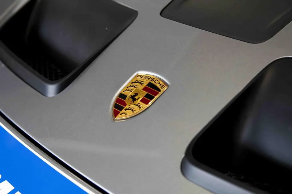 Porsche Emblem on GT3 Cup Car