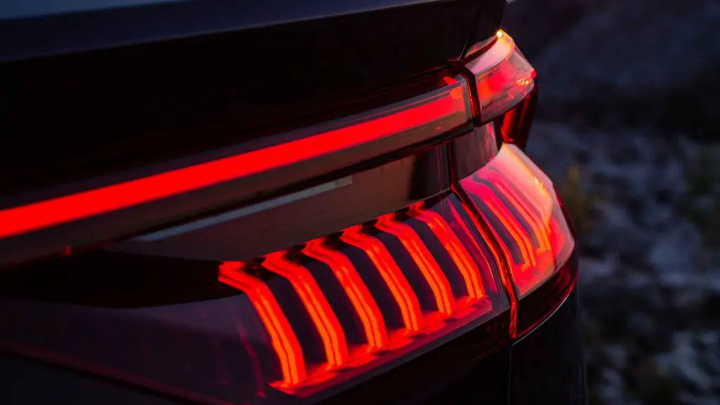 2021 Audi SQ8 rear lights