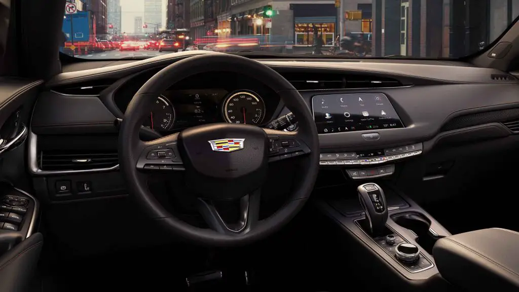 2021 Cadillac XT4 dash