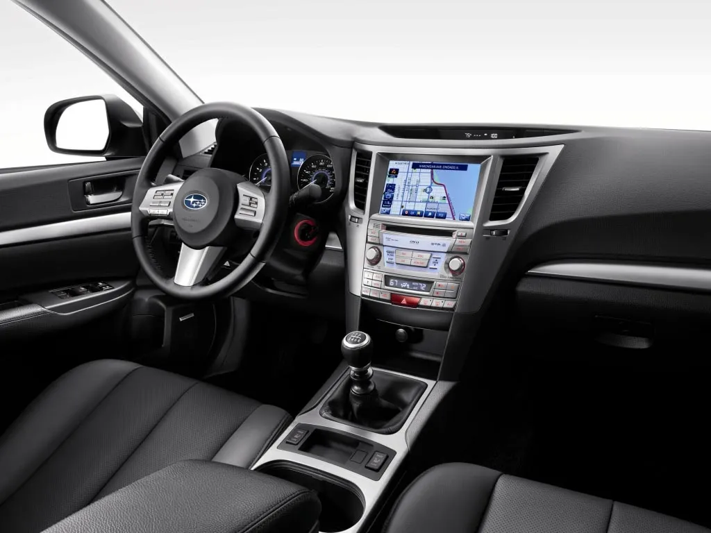 2010 subaru legacy interior