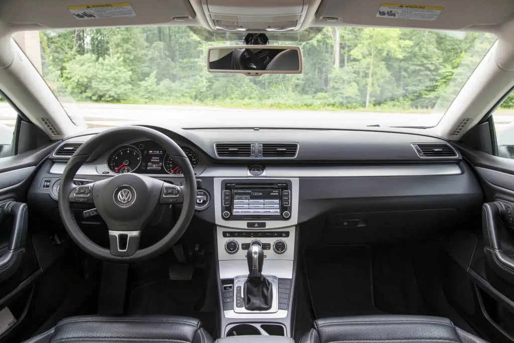 2012 volkswagen cc interior