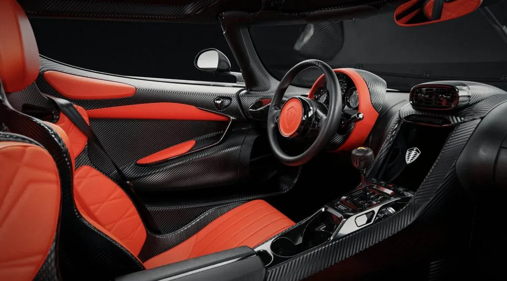 Koenigsegg CC850 interior