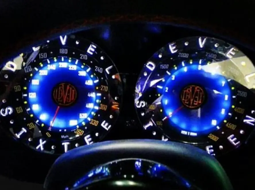 devil 16 interior speedometer