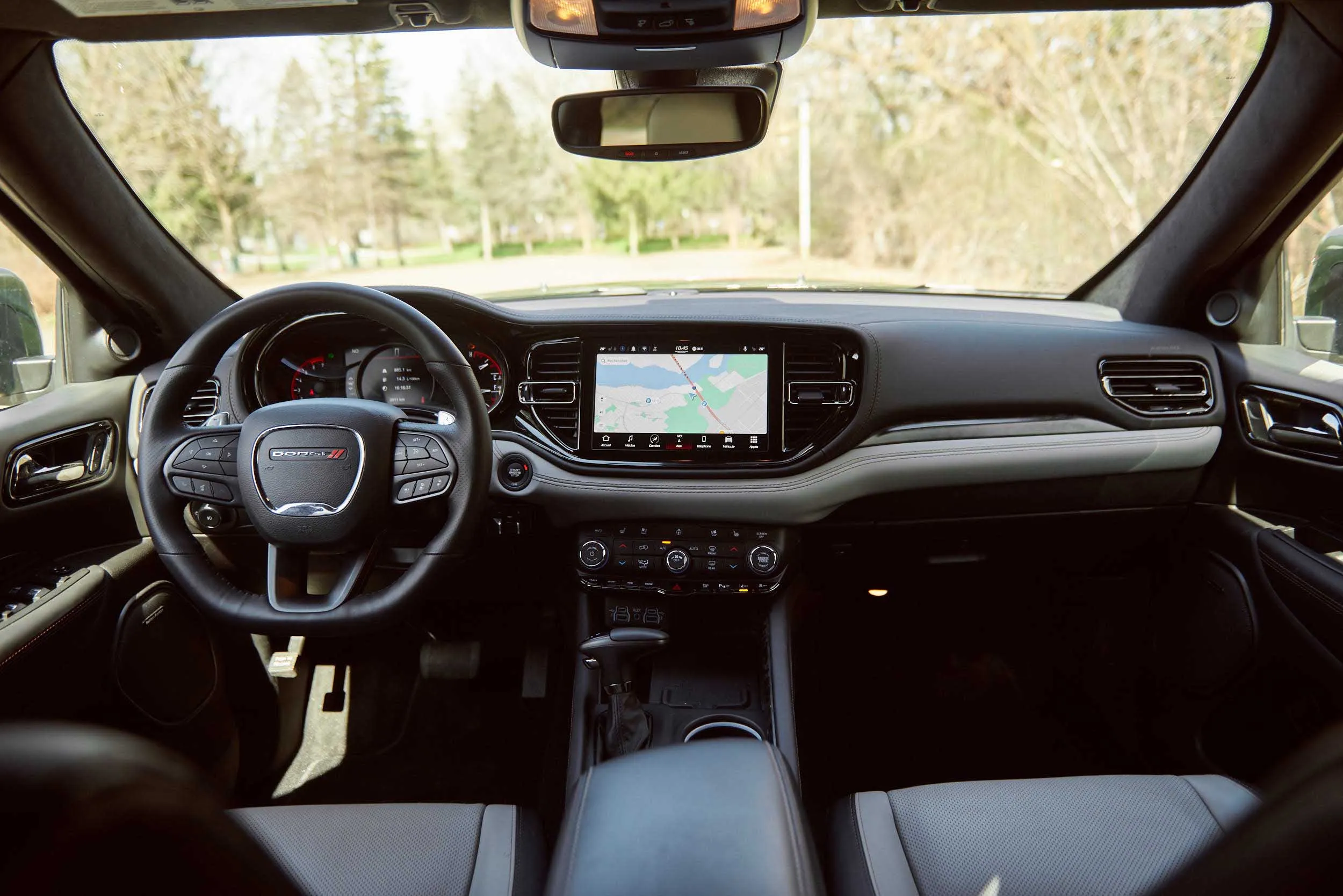 dodge durango interior