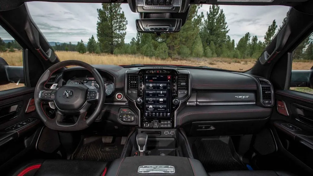 dodge trx interior