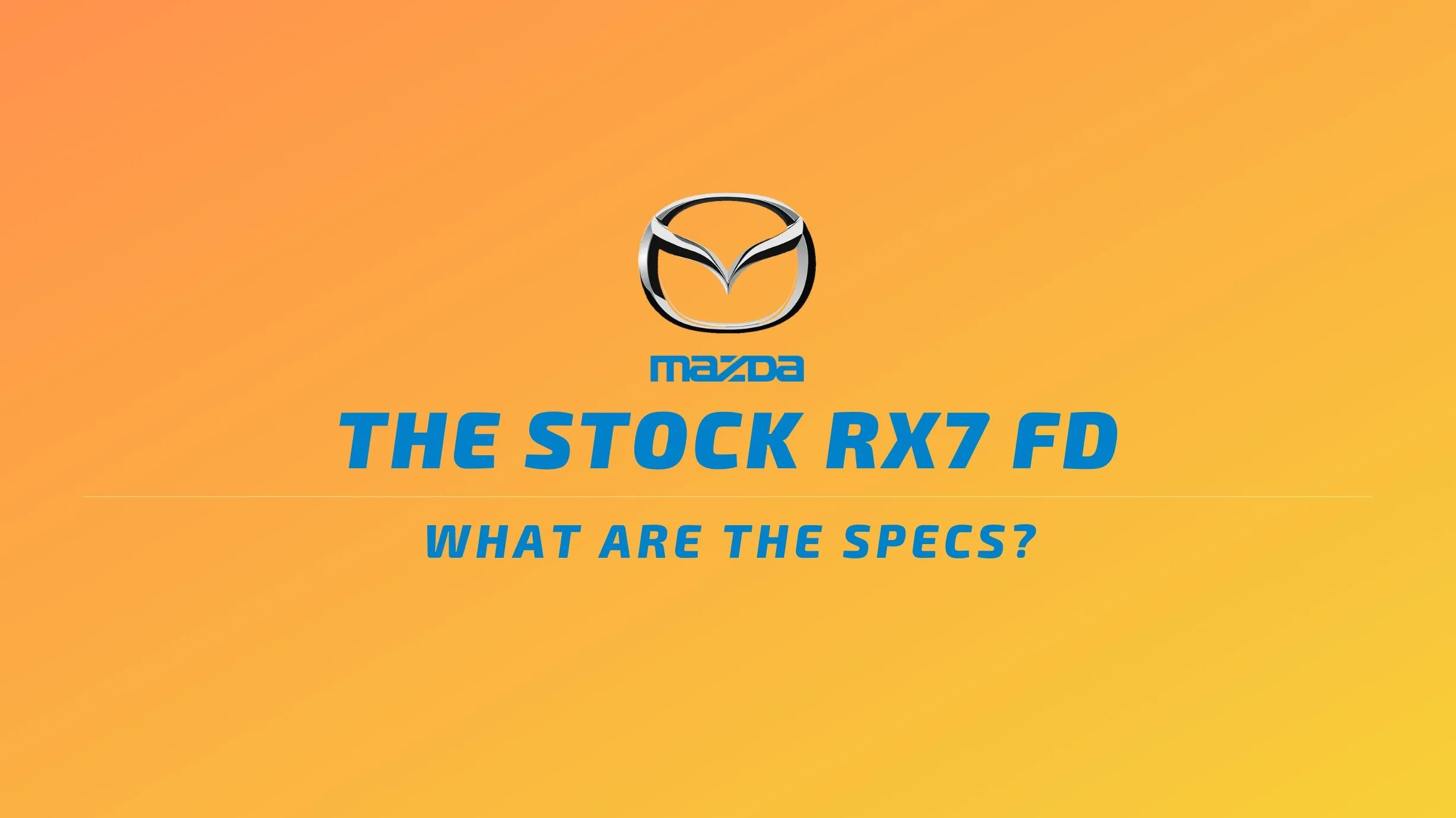 Stock RX7