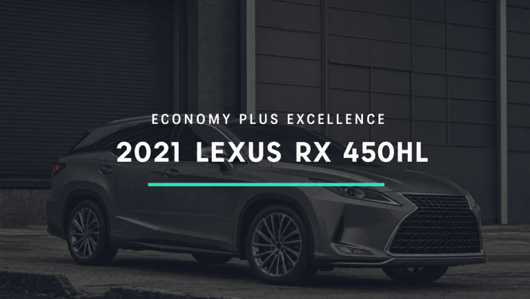 2021 Lexus RX 450HL: Economy plus excellence