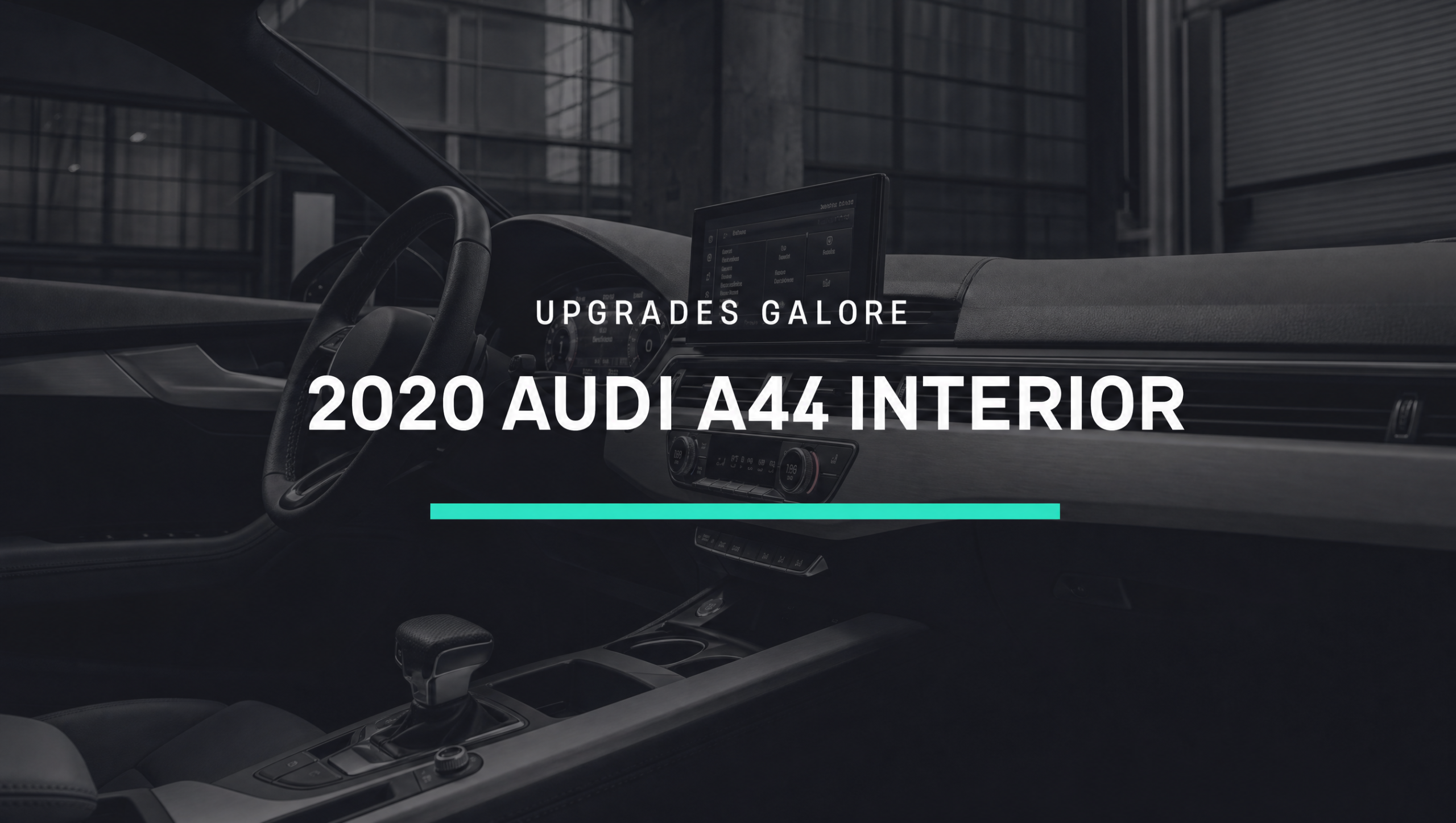 2020 audi a4 interior