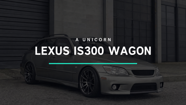 Lexus Wagon IS300 – A Unicorn