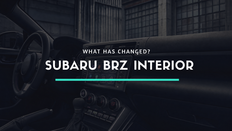 Subaru BRZ interior: What has changed?