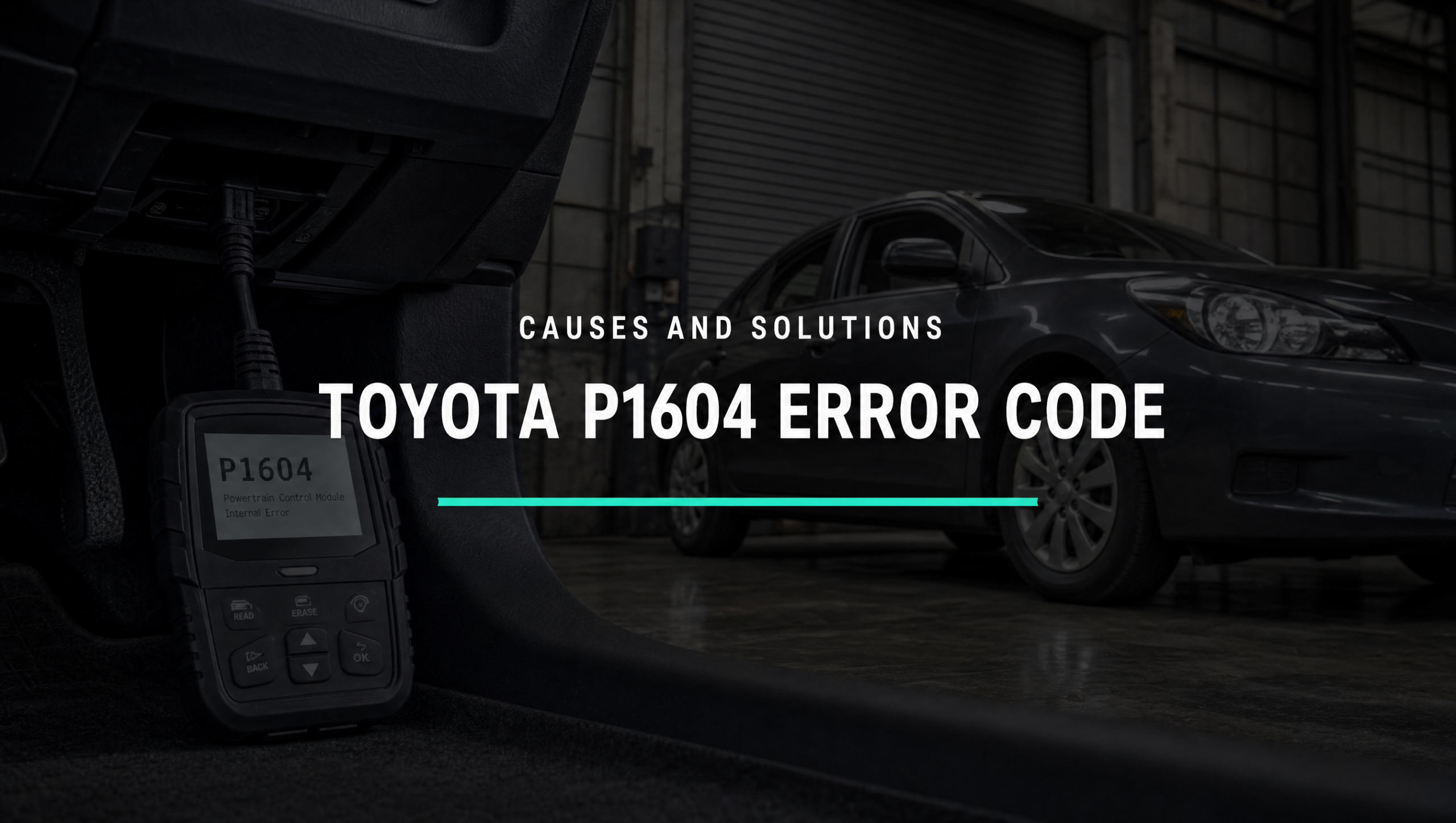 toyota p1604 error code