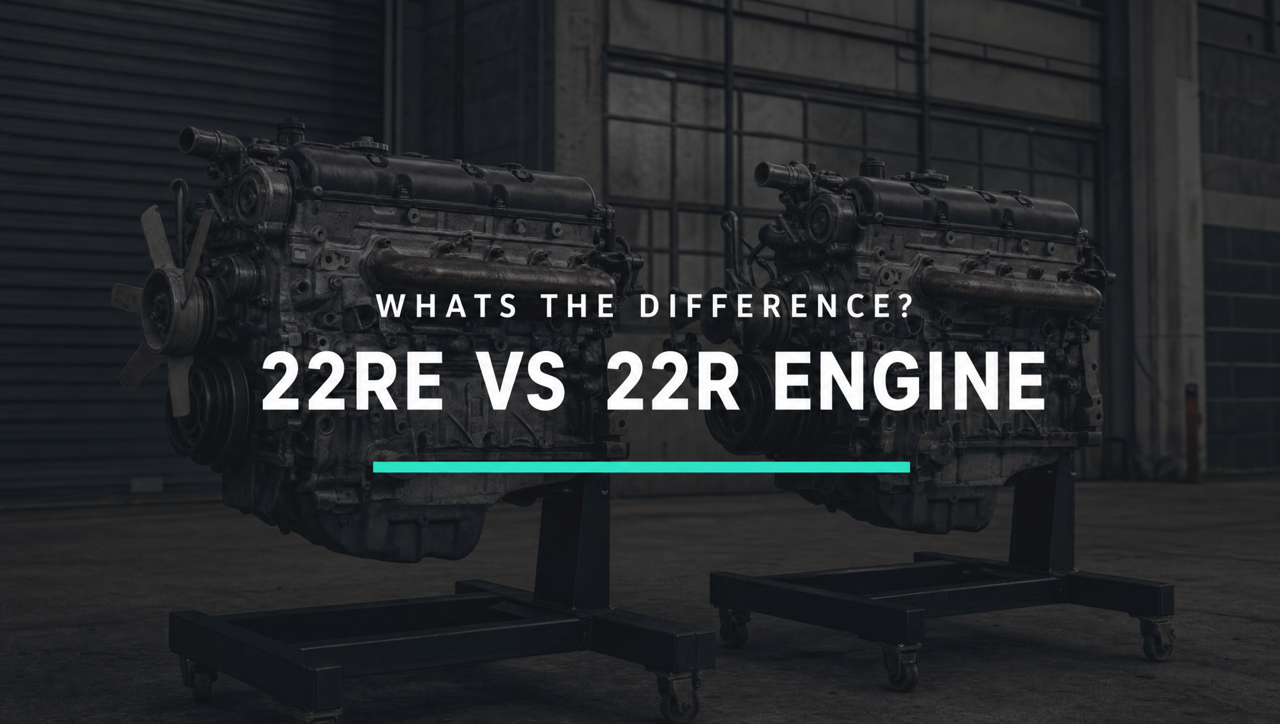 22re vs 22r engine