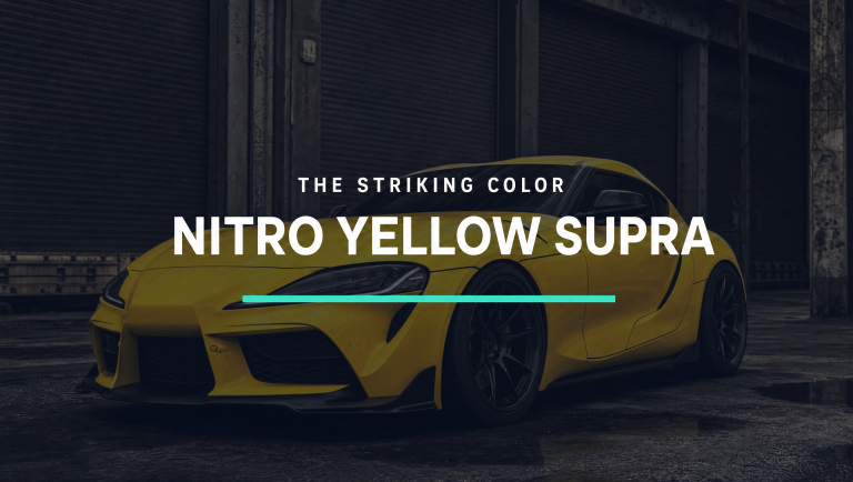 The Striking Nitro Yellow Supra Color