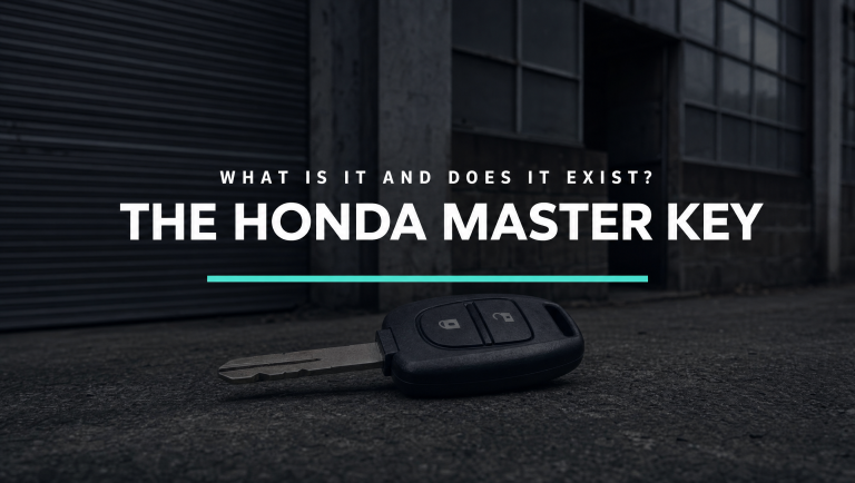The Honda Master Key – What Is It And Does It Exist?