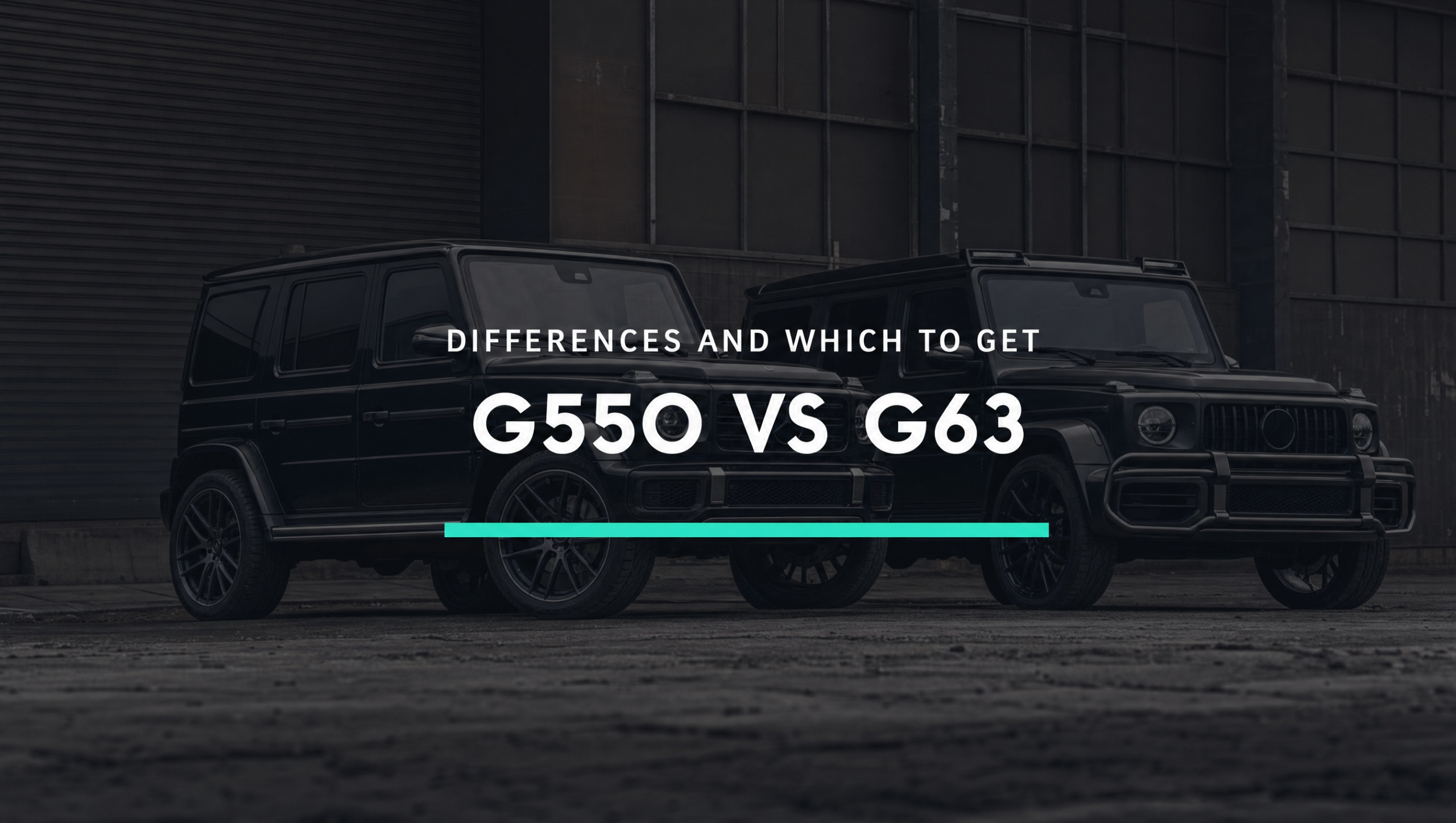 g550 vs g63