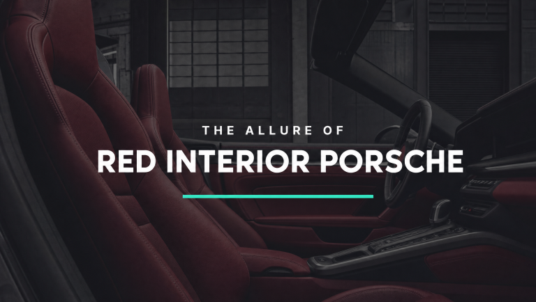 The Allure Of A Porsche With Red Interior