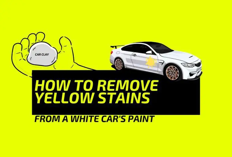 How to Remove Yellow Stains from White Car Paint