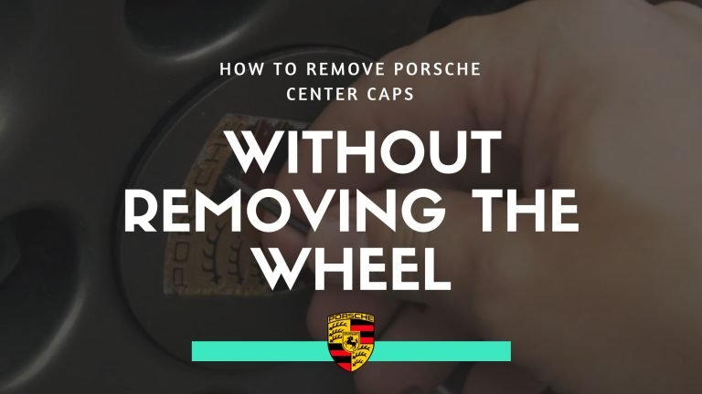 How To Remove Center Caps Without Removing Wheel