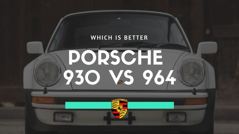 Porsche 930 vs 964 Turbo: Is One Better Than The Other?