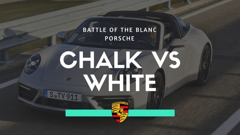 Porsche Chalk vs White – The Battle of the Blanc