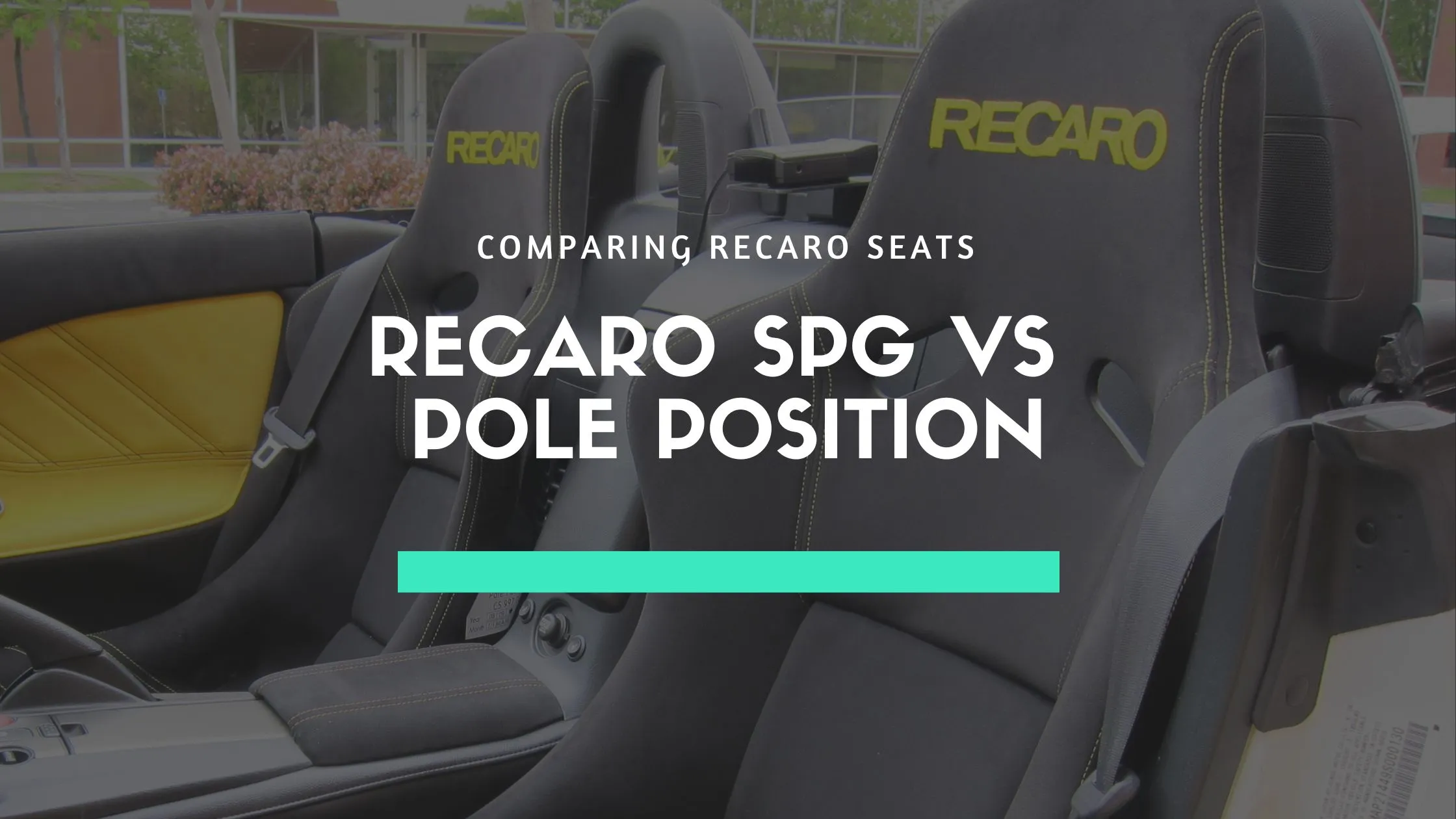 recaro spg vs pole position