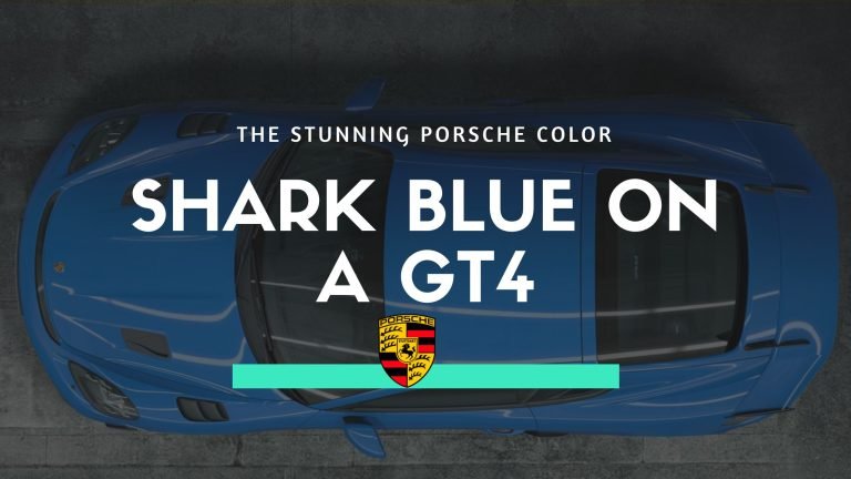 Porsche’s Shark Blue GT4: Our Expert Opinion
