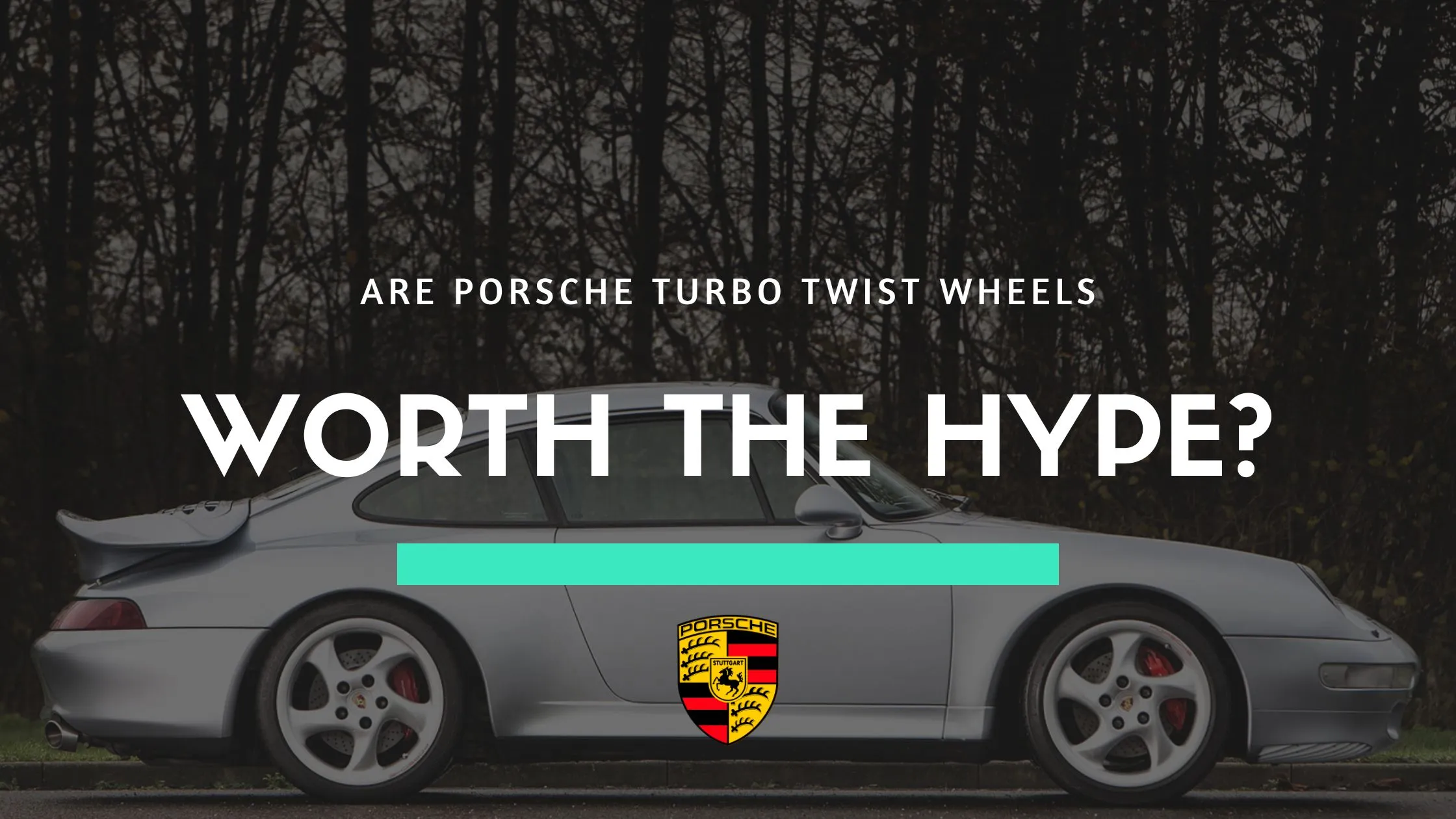 porsche turbo twist wheels