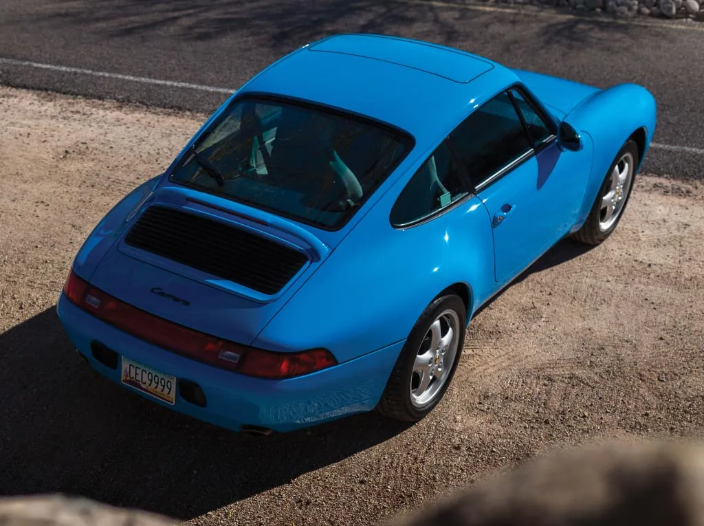 964 vs 993 - 993 rear comparison