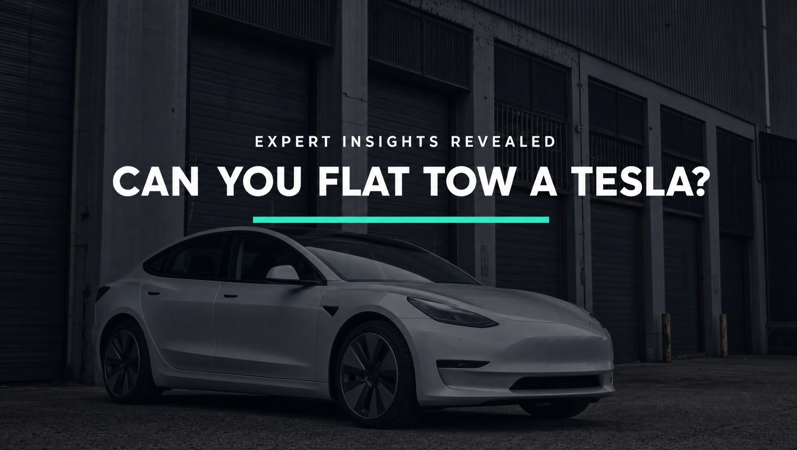 Can You Flat Tow a Tesla