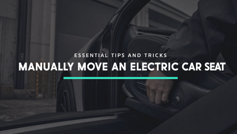Can You Manually Move an Electric Car Seat? Essential Tips and Tricks