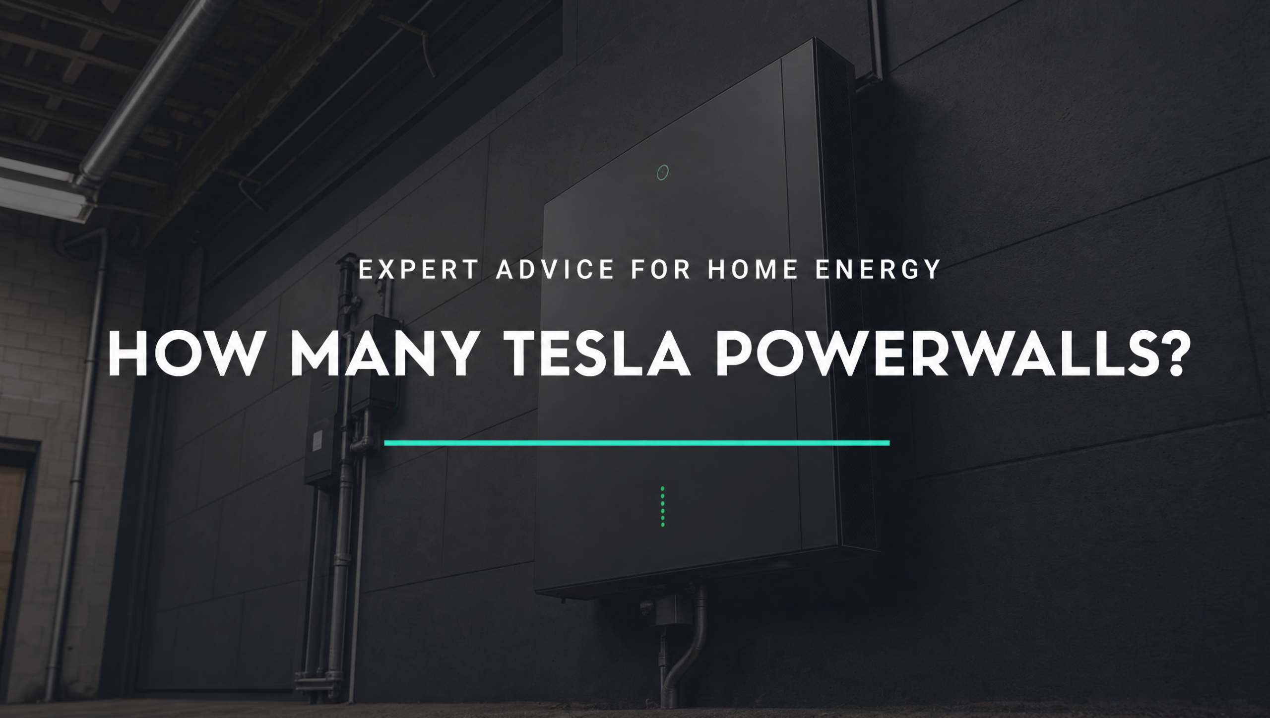how many tesla powerwalls