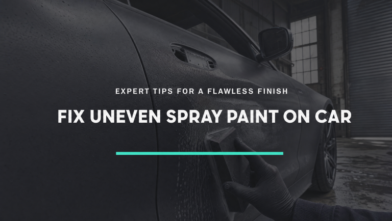 How to Fix Uneven Spray Paint on Car: Expert Tips for a Flawless Finish